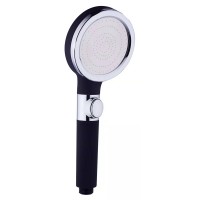 high quality luxury one button water stop hand shower head xiamen